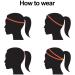 URAQT Sport Headbands 9 Pcs - Non-Slip Elastic Silicone Hairband for Women and Men - Athletic Sweat Bands for Running, Gym, Yoga - 9Pcs Thin - Buy Online on GoSupps.com