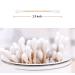 500 Pack Long Cotton Swabs with Wooden Handles - Ideal for Makeup Removal Wound Care & Cleaning | High-Quality Cosmetic Tool - Buy Online on GoSupps.com