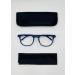 Buy Lanlang 2-Pack Blue Light Filter Glasses for Men - Anti-Eye Strain & UV Protection - Stylish Black & Blue - 0-4.0 Diopters - Buy Online on GoSupps.com