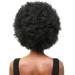 Large Afro Puff Bun Hairpiece for Black Women | Curly Synthetic Chignon with Drawstring & Clips - Q9 Wig Size 2 - Buy Online on GoSupps.com