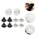 Buy FRCOLOR 10pcs Powder Puff Face Sponges for Flawless Makeup | Cotton Makeup Puffs & Glitter Cosmetic Sponges - International Shipping - Buy Online on GoSupps.com