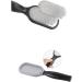 FRCOLOR 1pc Metal Spatula Metal Foot File Squeegee Stainless Spatula Remover Callus Scraper Pedicure Tool - Buy Online on GoSupps.com