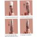Retractable Makeup Brush Portable Face Blush Powder Brush Makeup Tool for Travel Portable Powder Brush with Cover - Buy Online on GoSupps.com