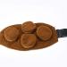 Lixbd Moxibustion Box - Portable Smoke-Free Pure Copper Moxa Holder for Pain Relief | Size 3 Brown Cover - Buy Online on GoSupps.com