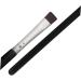 Healeved 24 Pcs Flat Eyebrow Brush Eyeshadow Brush Eyebrow Eyeliner Flat Makeup Brush Artificial Fiber Black - Buy Online on GoSupps.com