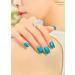 ohora Semi Cured Gel Nail Strips - N Tint Soda Blue | Salon-Quality Long Lasting Easy Application | Compatible with UV/LED Nail Lamps - Includes Prep Pads & Nail File - Buy Online on GoSupps.com