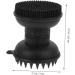 Kombiuda 1PC Bathing Brush & Scalp Massager - Home Hairbrush for Face & Body | Black 8.5x7x7cm | Premium Hair Cleaning & Massage Device - Buy Online on GoSupps.com