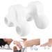 Cervical Neck Traction Cushion - Acupuncture Massage Pillow for Muscle Tension Relief - White - Buy Online on GoSupps.com
