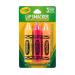 Buy Lip Smacker Crayola Lip Balm Trio Pack - 3 Flavors, 0.14 oz Each - Buy Online on GoSupps.com