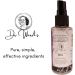 Mask Fresh Mist Organic Deodorizing Mask Spray - Linen Scent - 100% Organic & Vegan - Refresh & Cleanse with Premium Essential Oils - Acne Helper 2 oz - Buy Online on GoSupps.com