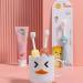 Healeved 3-Piece Cartoon Lion Soft Bristle Children Toothbrush Set Ergonomic Design for Tooth Sensitivity & Postpartum Care - Buy Online on GoSupps.com