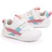 MK MATT KEELY Baby First Walking Shoes - Toddler Anti-Slip PU Leather Sneakers (4.5 UK, Pink) - Buy Online on GoSupps.com
