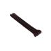 15 pieces dreadlocks hair extension crochet twist braiding hair faux locs dread hair parts reggae hippie-style 30cm dark brown 15pcs dark brown