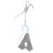 Adjustable cervical traction device over the door neck brace fixation correction stretcher pain relief