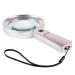 Optical Glass Glass 10 Times Old Man Reading with Light HD Repair Handheld Mirror Made in China