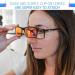 DefenderShield Premium Blue Light Blocking Glasses - 2-in-1 Clip-On for Day/Night Use - Anti-Eyestrain Readers for Computer Mobile & Gaming - Buy Online on GoSupps.com