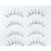 Buy Natural Look Fake Eyelashes - 5 Pairs Daily Strip Cross Lashes for Wedding & Everyday Makeup | Invisible Thin Band (6-12mm - Buy Online on GoSupps.com