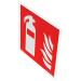 Buy Notlok Safety Work Fire Protection Sign - Fire Extinguisher (10 Pack) - DIN EN ISO 7010 Compliant - Long-Lasting PVC with High-Quality Adhesive Tape - 15x15 cm - Buy Online on GoSupps.com