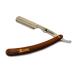 Buy CS-101 Brown Stainless Steel Barber Straight Edge Razor + 15 Astra Blades | Professional Shaving Tool for Smooth Finish - Buy Online on GoSupps.com