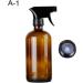 Buy 250ml & 500ml Brown Glass Spray Bottles - Refillable Essential Oils Container with Lid | International Shipping Available - Buy Online on GoSupps.com