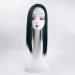 Nature Straight Mixture Snythetic Hair Topper 18" Side Parting Lace Base Clip in Wiglet Full Head Wear Crown Wig (Left Part 1b# Black) - Buy Online on GoSupps.com