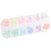 FEIlei 12 Grids Nail Art Crystal Nail Art Stones Rhinestone Manicure Nail Charms - Buy Online on GoSupps.com