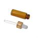 Enslz 15 Mini Amber Glass Bottles (5ml) - Refillable Essential Oil Perfume & Cosmetics Storage with Golden Screw Caps - Perfect for Samples & Travel - Buy Online on GoSupps.com
