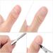Cuticle Nipper and Pusher Dead Skin Remover Set Stainless Steel Cuticle Pusher Trimmer Clipper Nail Manicure Tool - Buy Online on GoSupps.com