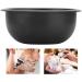 ZJchao Portable Beard Razor & Foam Cream Bowl for Men - High-Quality Black Compact Shaving Kit - Buy Online on GoSupps.com