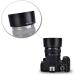 JJC Lens Hood for Canon EF 50mm f/1.4 USM Lens | ES-71II Replacement Hood - Black - Buy Online on GoSupps.com