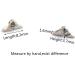 10 Pairs Eyeglass Hinges for Repair & Replacement - 1.6mm Hinge Replacement | International Shipping - Buy Online on GoSupps.com