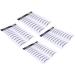 OHPHCALL 20 Pcs Eyebrow Stickers Authentic Eyebrows Stickers Eyelash Brown Water Transfer Paper with Soy Ink 21x15cmx5pcs Brownx5pcs - Buy Online on GoSupps.com