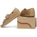 Women's Adjustable Wide Width Diabetic Sandal for Swollen Feet - Size 10 Wide S, Khaki - Buy Online on GoSupps.com