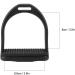 Horse Stirrup 1 Pair Black High Strength Durable Quality Plastic Riding Stirrups for Children to Ride Horse(Small) - Buy Online on GoSupps.com