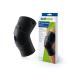 Sports Edition Knee Brace Lateral Support Simple Hinges Condyle Pads J-Shaped Buttress | Right Leg Knee Support for Meniscus Tear Pain ACL MCL Injury Recovery Black Small Small Right Black