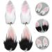 Toyvian 2 Pairs Bunny Hairpin Bunny Ears Clip Outfit for Girls Costume Party Accessory Cat Ear Hairpins Easter Hair Pins Mini Cat Ear Barrette Easter Girls Hair Clips Fairy Trinkets Plush - Buy Online on GoSupps.com