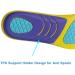 VSUDO Arch Support Sports Shoe Insoles - High Elastic Shock Absorption Inserts for Men/Women - Size L (M 10-14 / W 11-15) - Buy Online on GoSupps.com