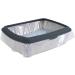 Simple'n' Clean Bags for cat litter trays XL 10 pieces Clear 10 count (Pack of 1) - Buy Online on GoSupps.com
