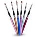 FRCOLOR Set Nail Stripping Brush Nail Art Liner Pen Nail Art Liner Brush Dotting Painting Pen Stripers Manicure medium Red - Buy Online on GoSupps.com