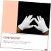 Healeved 80 Pairs White Cotton Gloves Washable Cotton Gloves Labor Gloves Viking Hair Accessories Cotton Gloves for Dry Hands Cotton Sleep Gloves Key Hider Outdoor Warm Jewelry Wen Wan Miss - Buy Online on GoSupps.com