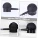 PLAFOPE 2 Pcs Silicone Nozzle Hair Fibers Pump Applicator Spray Hair Gel Fiber Sprayer Plastic Abs Black - Buy Online on GoSupps.com