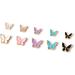 FEIlei 5Piece Colorful Metal Butterfly Nail Decoration Butterfly Charm for DIY Manicure - Buy Online on GoSupps.com