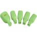 Uhat Plastic Finger Toe Nail Soak Off Cap Clips Nail Wipe Cotton Pads Double End Cuticle Pusher Scraper Gel Nail Polish Remover Tools Set (Toenail Soak Off Clips Green) - Buy Online on GoSupps.com