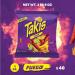 Takis Fuego Rolled Tortilla Chips - Box of 40 Individual 1oz Bags - Hot Chili Pepper and Lime Flavor - 2lb 8oz Net Weight - Buy Online on GoSupps.com