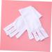 VINTORKY 1 Pair Manicure Glove Anti Uv Glove Half-Finger Gloves Nail Cotton Glove Silicone Ear Display Chinese Wooden Pillow Uv Shield Glove Anti-uv White - Buy Online on GoSupps.com