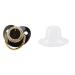 Newborn Pacifier Clip Set Prevent Loss DIY Pacifier Photo Decoration for Photography Black M