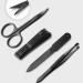 Nail Sets Nail Care Stainless Steel Nail Set Men and Women Nail Set Portable Travel Beauty Set with Eyebrow Trimming Clippers Nail File (Color : Gray-4-piece Set)(Brown 4 Piece Set) - Buy Online on GoSupps.com