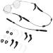Healeeved 17-Hour Glasses | Peak Glasses Arm Pad & Cable Holder for Sunglasses | Tips for Changing Silicone Ear Pads & Ear Sparkling - Buy Online on GoSupps.com
