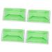 Didiseaon 4 Sets Glass Concave Cleaning Brush Tool Household