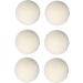 Drying Ball Reduce Static Electricity 6 Pcs Dehumidify High Density Wool Laundry Balls for Clothes Washing (5cm) - Buy Online on GoSupps.com